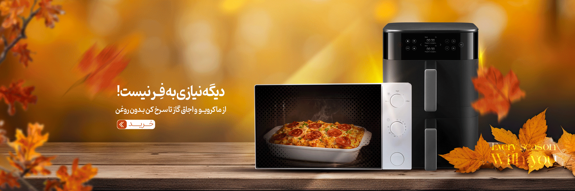 فروش ویژه سرخکن و ماکرویو 